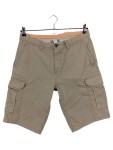 Vorschaubild 1 von Cargo Shorts Herren Gr. W32/48/M Beige Baumwolle Elasthan Uni Casual