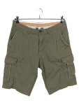 Vorschaubild 1 von Cargo Shorts Herren Oliv Gr. W32/48/M Baumwolle Elasthan Uni Casual