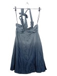Vorschaubild 1 von Damen Abendkleid Gr. 36 S Blau Elegant Seide Party Festlich