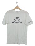Vorschaubild 1 von Sportshirt Herren Weiß Gr. 52/L Logo-Print Sportlich Kurzarm