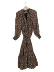 Vorschaubild 1 von Sommerkleid Damen Gr. 34/XS Mehrfarbig Polyester Blumenmuster Elegant