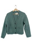 Vorschaubild 1 von Strickjacke Damen 36/S Petrol Casual Wolle Alpaka