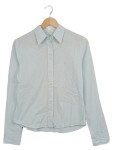 Vorschaubild 1 von Damen Hemdbluse M Blau Kariert Baumwolle