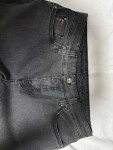 Vorschaubild 13 von Melanie Mom Jeans Damen Grau L32 Nieten Strass Gr. 42 XL