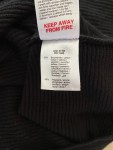 Vorschaubild 32 von Damen Strickkleid Casual Rippstrick Schwarz Gr. 38 M
