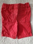 Vorschaubild 8 von Kinder Shorts Jungen Rot Uni Baumwolle Gr. 116 Casual