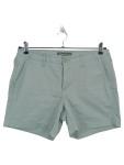 Vorschaubild 1 von Shorts Damen Gr. W31/40/L Grün Wolle Uni Casual Freizeit Knopf L20