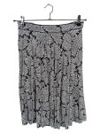 Vorschaubild 1 von Damen Faltenrock Blumenmuster Mehrfarbig Gr. 34;XS Midi