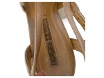 Vorschaubild 3 von Damen Riemchensandaletten Plateau Stilettoabsatz Beige 37