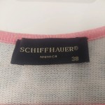 Vorschaubild 5 von SCHIFFHAUER Damen Pullover Animal Print Schriftzug Strass Mehrfarbig 38/M