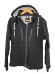 Vorschaubild 1 von Herren Softshelljacke Outdoor Kapuze Schwarz Gr. M