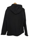 Vorschaubild 3 von Herren Softshelljacke Outdoor Kapuze Schwarz Gr. M