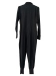 Vorschaubild 2 von Damen Jumpsuit Overall Schwarz Gr. M Freizeit Casual