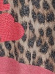 Vorschaubild 4 von SCHIFFHAUER Damen Pullover Animal Print Schriftzug Strass Mehrfarbig 38/M