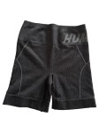 Vorschaubild 1 von Sportshorts Damen Schwarz Gr. 34/XS Polyamid Rippstrick Sportlich