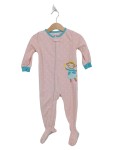 Vorschaubild 1 von Baby Mädchen Schlafanzug Rosa Affe Prinzessin Gr. 86 (18 Monate)