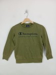 Vorschaubild 3 von Kinder Sweatshirt Grün Gr. 140 Baumwolle Polyester Logo