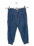 Vorschaubild 1 von Jogginghose Kinder Blau Gr. 146 Baumwolle Uni Casual Freizeit L20
