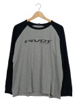 Vorschaubild 1 von Herren Langarmshirt Logo Print Freizeit Sportlich Grau M