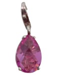 Vorschaubild 1 von Damen Kettenanhänger Tropfen Amethyst Lila Elegant