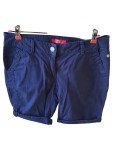 Vorschaubild 1 von SMART SHORT Damen Cargo Shorts Blau Gr. 38 Casual Uni Knopf
