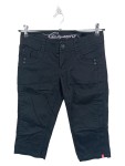 Vorschaubild 1 von Damen Cordhose W31 Gr 40 L Schwarz Capri 3/4 Hose Five Pocket