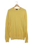 Vorschaubild 1 von Damen Pullover Gelb XL Baumwolle Basic Langarm