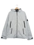 Vorschaubild 1 von Damen Outdoorjacke Grau Gr. 42/XL Polyester Kapuze