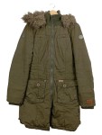 Vorschaubild 1 von Damen Parka Winterjacke mit Kapuze Gr. 38 M Oliv Casual