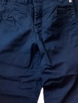 Vorschaubild 3 von Damen Stoffhose Blau Uni Casual Gr. 32 (XXS) Baumwolle