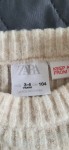 Vorschaubild 4 von Kinder Pullover Rippstrick Beige Gr. 104 Langarm Casual Alltag