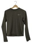 Vorschaubild 1 von Langarmshirt Herren Gr. 50/L Oliv Polyester Uni Sportlich Logo Logo-Print