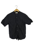 Vorschaubild 1 von Freizeithemd Herren Schwarz Gr. 42/XXS Leinen Baumwolle Casual Kurzarm