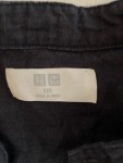 Vorschaubild 3 von Freizeithemd Herren Schwarz Gr. 42/XXS Leinen Baumwolle Casual Kurzarm