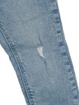 Vorschaubild 4 von Ripped Jeans Kinder Blau Gr. 104 Baumwolle Uni Casual 42 cm 36 cm L20