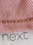 Vorschaubild 4 von Jeanskleid Kinder Gr. 104 Rosa Baumwolle Uni Casual Freizeit Knopf Träger