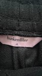Vorschaubild 5 von Velours Hose mit Streifen Jogginghose Damen Schwarz Gr. 34 XS