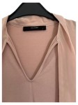 Vorschaubild 7 von Damen Bluse Elegant Rosa Langarm Schleife Uni Gr. 36/S