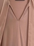 Vorschaubild 4 von Damen Bluse Elegant Rosa Langarm Schleife Uni Gr. 36/S