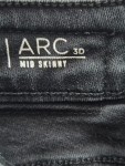 Vorschaubild 6 von ARC 3D MID SKINNY Herren Jeans Straight Leg Schwarz W32