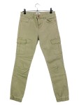 Vorschaubild 1 von Damen Cargohose Gr. 38 Grün Casual Baumwolle Jogger Style