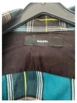 Vorschaubild 6 von Herren Freizeithemd Langarm Kariert Türkis Baumwolle Gr. XL