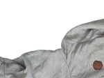 Vorschaubild 3 von Damen Kapuzenpullover Hoodie Melange Grau XL Freizeit