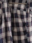 Vorschaubild 6 von EDC Kariertes Business Hemd Damen Blau Gr. 36/S Langarm Baumwolle Casual