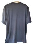 Vorschaubild 2 von Sportshirt Herren Schwarz Gr. 52/XL Polyester Uni Sportlich Kurzarm