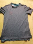 Vorschaubild 5 von Kinder T-Shirt Gr. 140 Sportlich Petrol Meliert Kurzarm