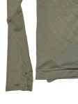 Vorschaubild 4 von Langarmshirt Herren Gr. 50/L Oliv Polyester Uni Sportlich Logo Logo-Print