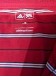 Vorschaubild 4 von Herren Poloshirt Gr. 50/L Rot Gestreift Sportlich Freizeit
