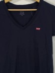 Vorschaubild 6 von Damen T-Shirt Blau Gr. 36/S Basic Baumwolle Kurzarm Freizeit