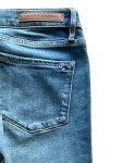 Vorschaubild 4 von Damen Jeans Slim Fit Blau Gr. W28 L29 Baumwolle Casual